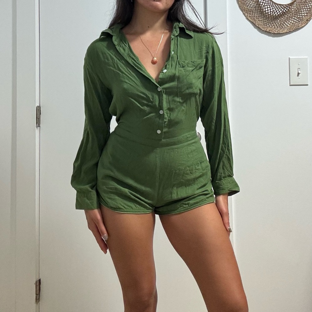 Benoa Swim Green Jumpsuit